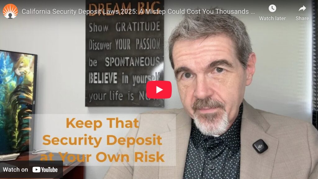 California Security Deposit Laws 2025: What Riverside CA Rental Property Investors Must Know